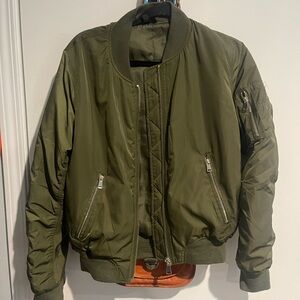 Top shop Olive Green Bomber Jacket